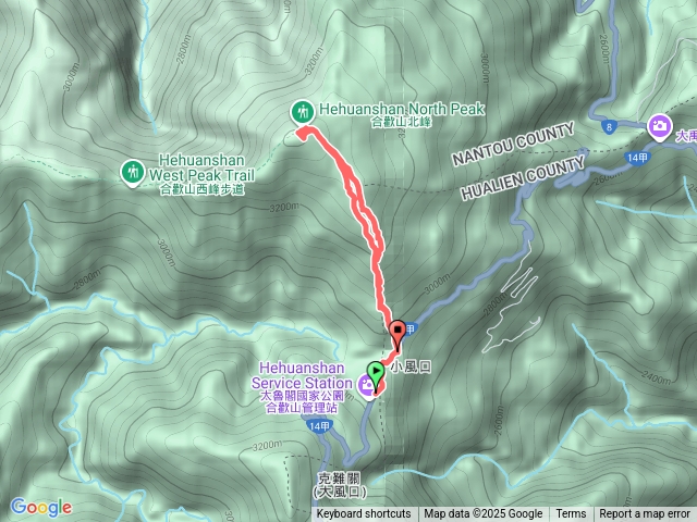 251011玉山圓柏,網美石反光板合歡北峰