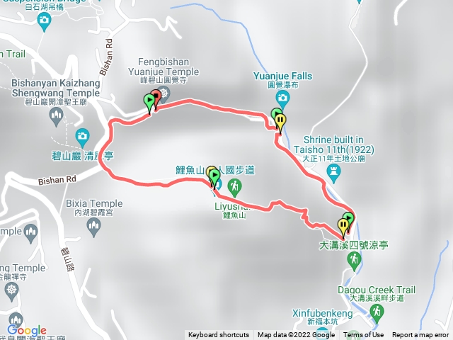 圓覺寺鯉魚山步道逆走