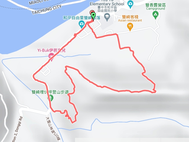 雙崎埋伏坪走走