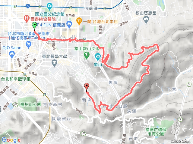 20200104 台北 九五峰糶米古道