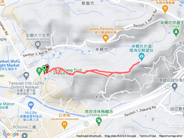 羊稠坑森林步道