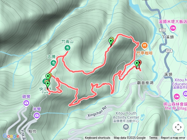 溪頭三友快活林