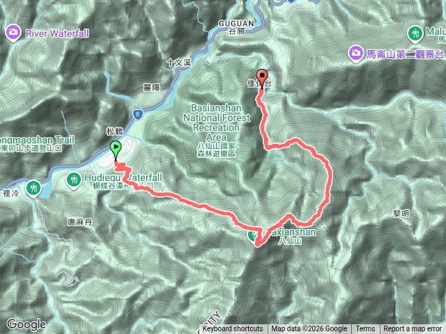 南松鶴上八仙山經東八仙下遊樂區[材哥]預覽圖