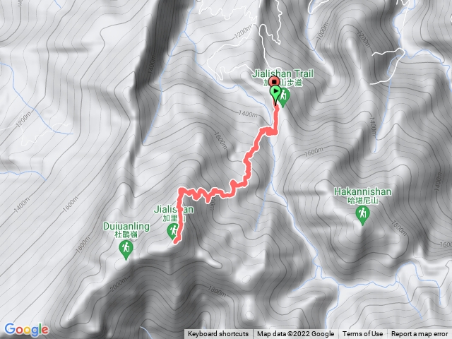加里山：鹿場登山口來回