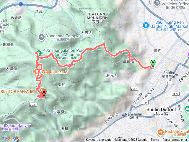 大棟山、大同山、青龍頂