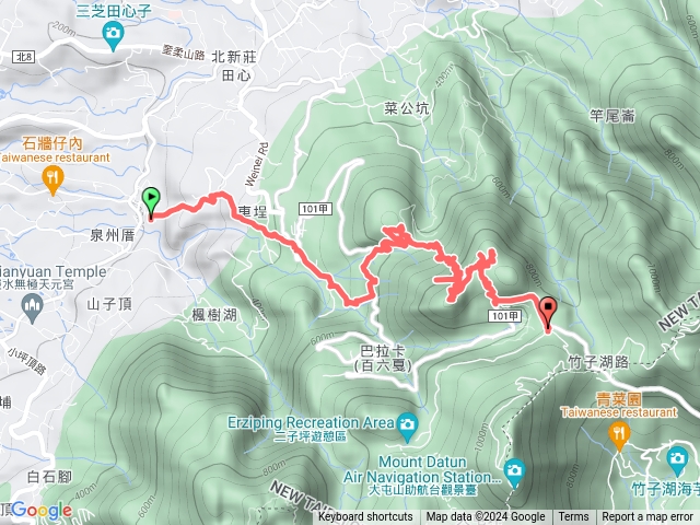 烘爐山枕頭山（百拉卡山）菜公坑山預覽圖