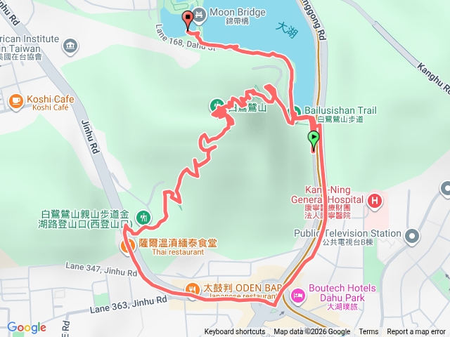 白鷺絲山ubike回程