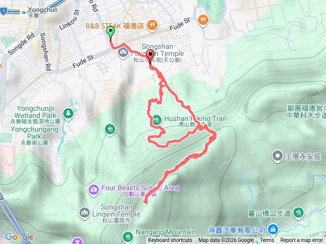 虎山自然步道-九五峰-虎山溪預覽圖