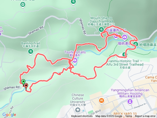 半嶺水圳古道翠峰瀑布步道I型走