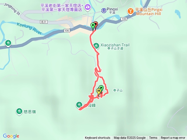 孝子慈母峰（孝子山頂空拍無法降落，慈母可以）