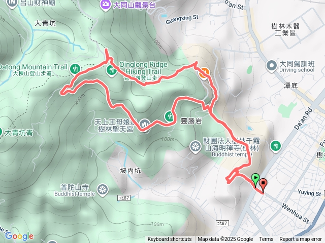 樹林大同山青龍嶺