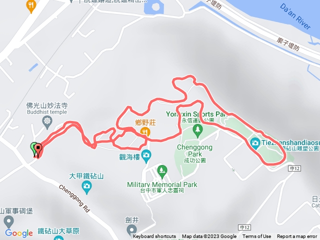 大甲鐵砧山運動