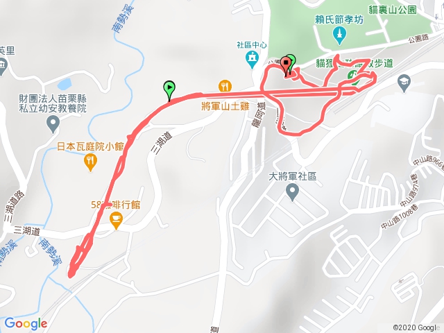 貓貍山公園步道+功維敘隧道