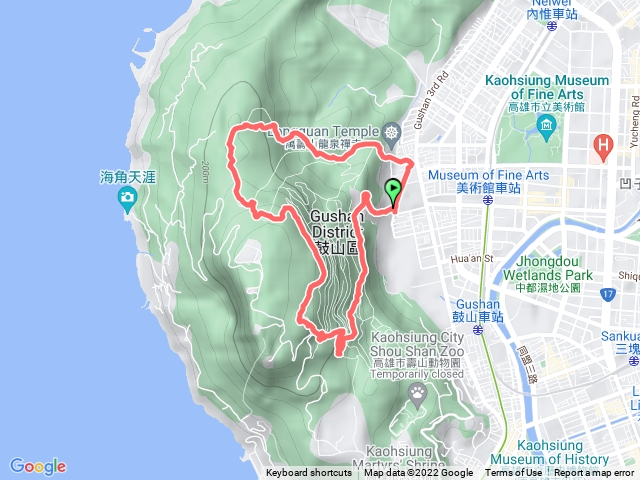 小百岳#077 壽山+泰國谷、一簾幽夢步道