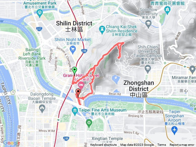 劍潭山。圓山十美。