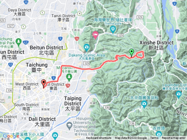 大坑四號步道接三之一回來