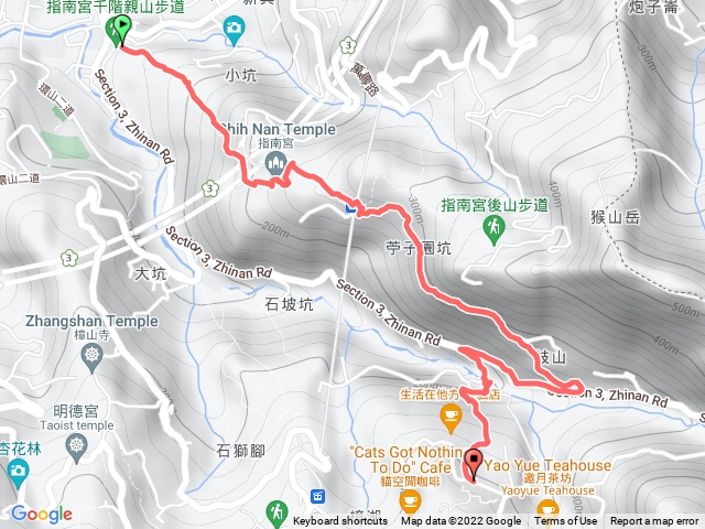 指南宮茶藝中心健走