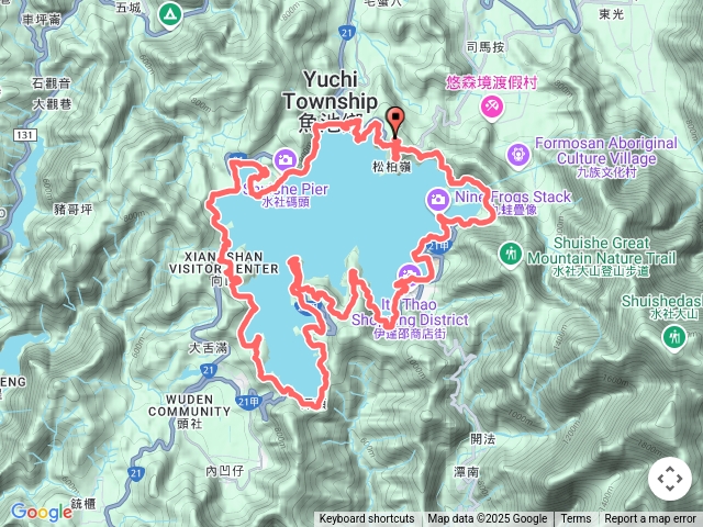 日月潭環潭健走