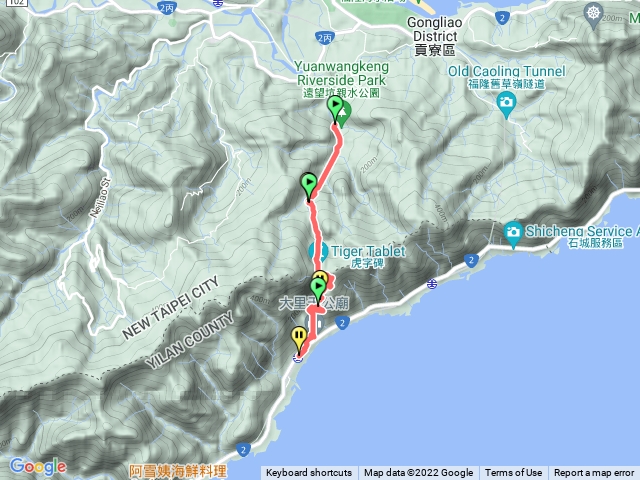 草嶺古道福隆大理