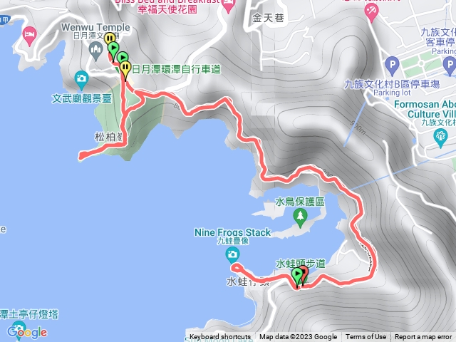 20230709 (往返)水蛙頭→(松柏嶺步道)→文武廟