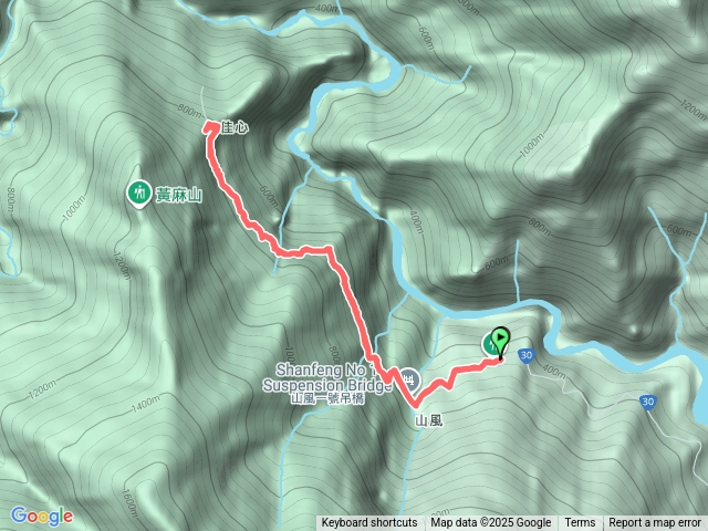 瓦拉米步道到佳心營地來回預覽圖