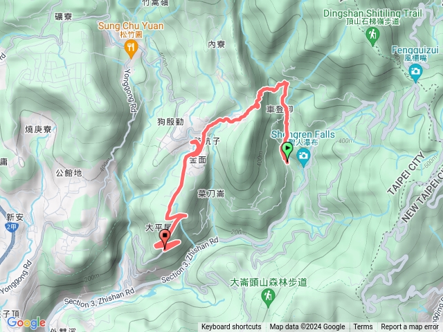 坪頂古圳由至善路到平菁街預覽圖