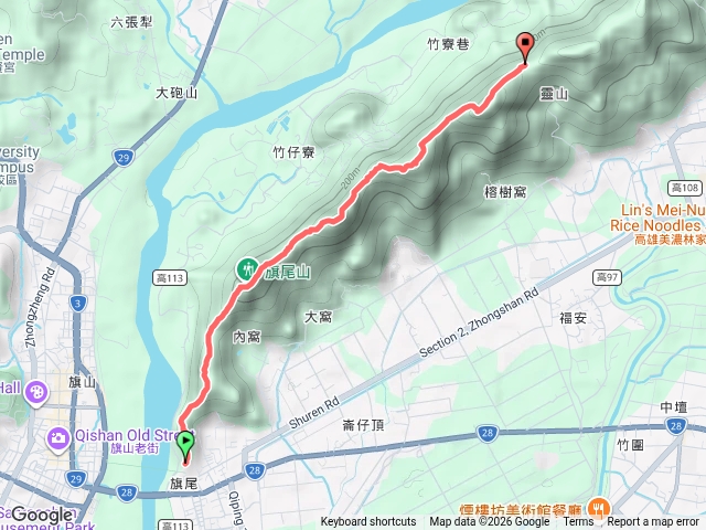 20261008旗靈縱走預覽圖