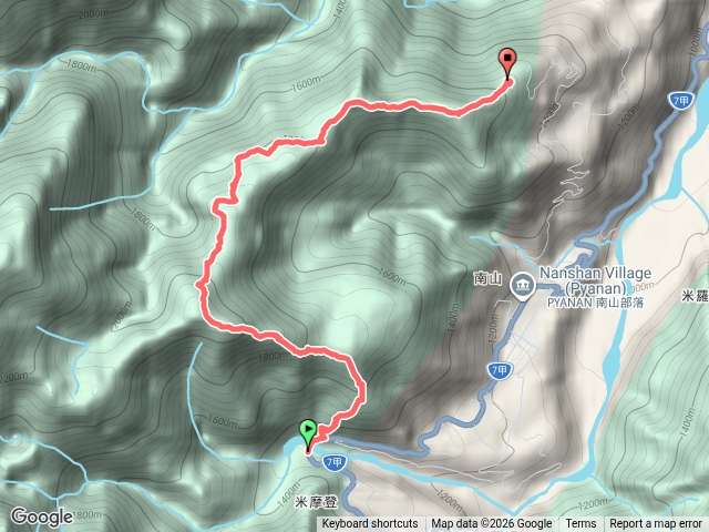 宜蘭大同中級山縱走行程：佐米縱走。(佐得寒山、南山神木群、米羅山) ［A進B出.米羅山菜園登山口“叫車接駁”］預覽圖