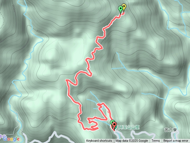 阿玉山林道預覽圖