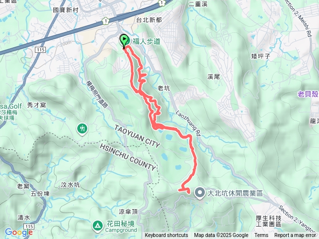 1141129福人大北坑慢慢走預覽圖