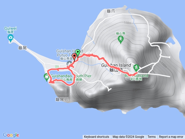 龜山島401高地與環島預覽圖