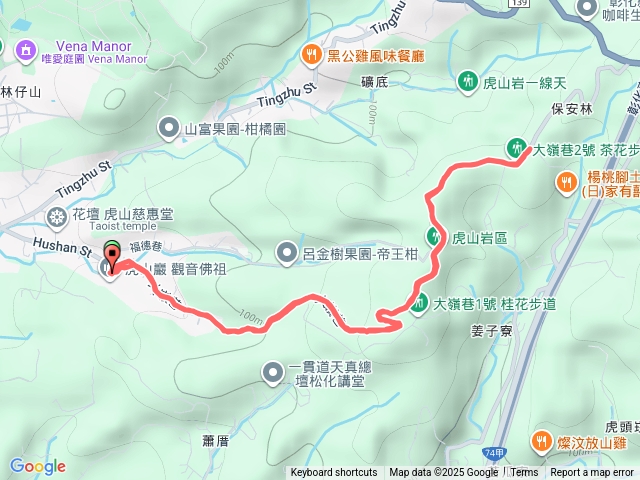 20251116彰化虎山巖健走預覽圖