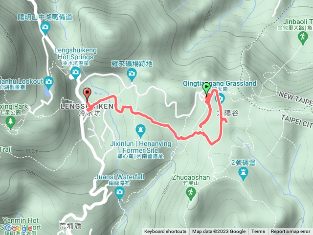 地理系111陽明山實查