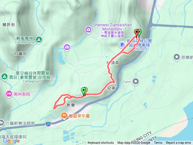 MJ走新威森林公園步道