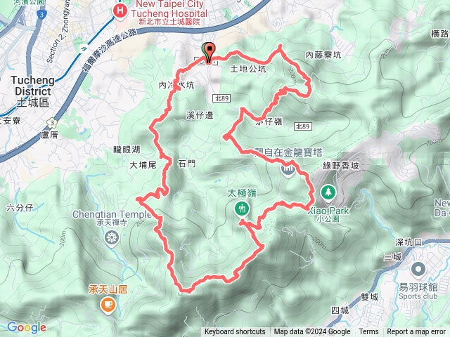 2024 11 25土城14連峰:內冷水坑山~青龍嶺~清水大尖山~二尖山~茅仔嶺~十八份山~文筆山~將軍嶺~太極嶺~五城山~天上山~南天母山~清水石門山~崙仔山
