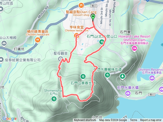 桃園石門山步道預覽圖