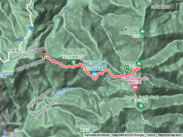 20230514玉山下山