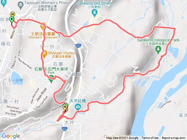  三坑自然生態公園-清水坑-客文館步行