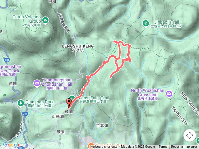 科科的涓絲往擎天崗上竹篙