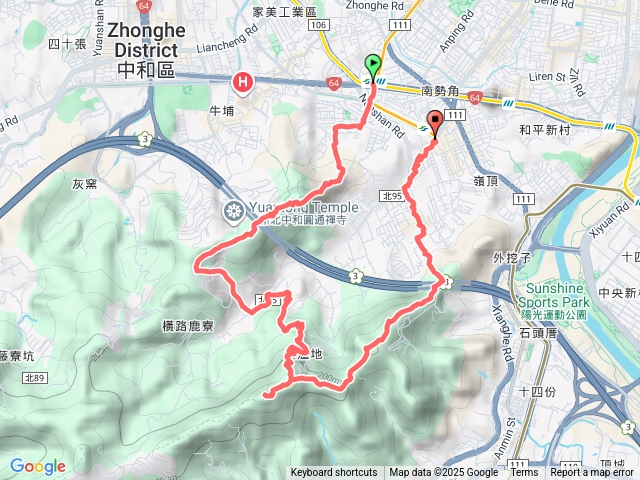 烘爐地南勢角山