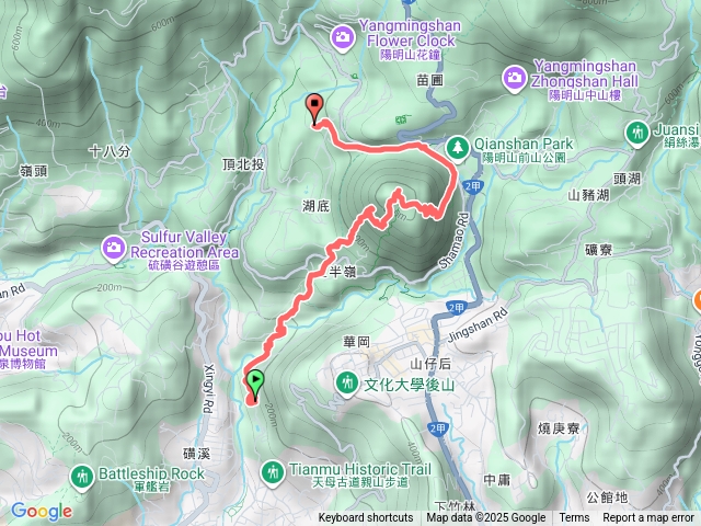 2025/11/1 慈悟寺-橫嶺古道-紅檀-太子亭-陽明山總站=六窟溫泉預覽圖