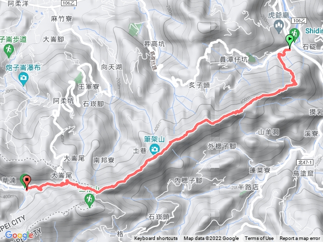 筆架山連峰縱走