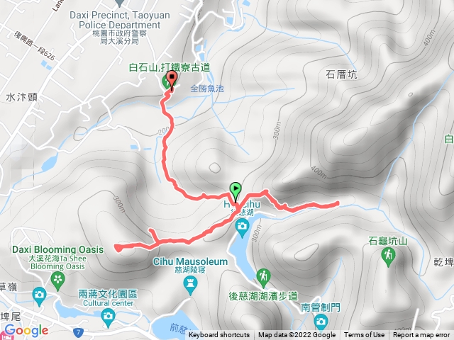 白石山打鐵寮-草嶺山-後慈湖