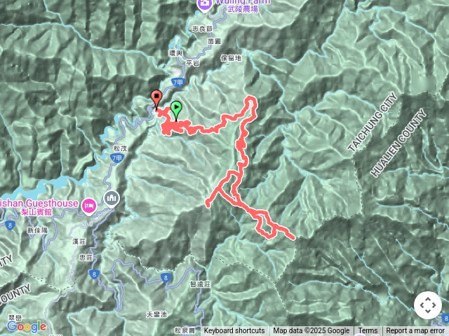 閂山鈴鳴3天2夜 (730林道6.5K迴頭彎起登, 730林道1.5K舊環山檢查哨完登)