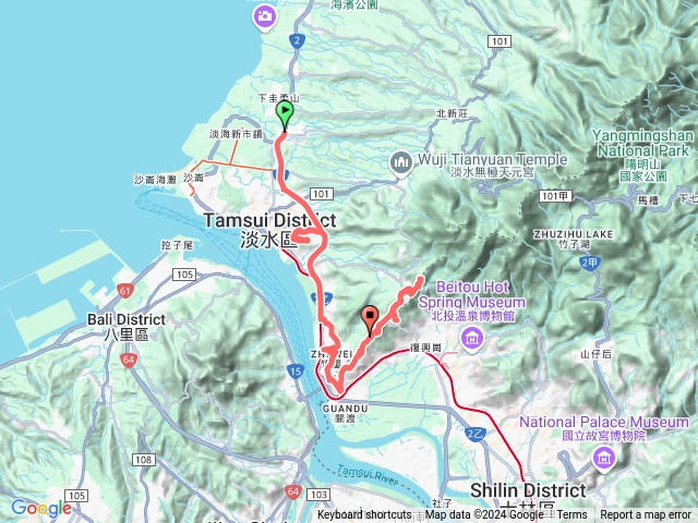 113.12.07台北市摸基石(光武山(忠義山西南峰)、光武山南峰、忠義山、嘎嘮別山、稻香山(忠義山東北峰)、貴子坑山西峰、小坪頂山、小坪頂)