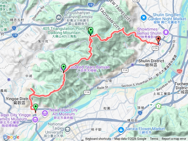 鶯樹縱走（加鶯歌蛋山）預覽圖