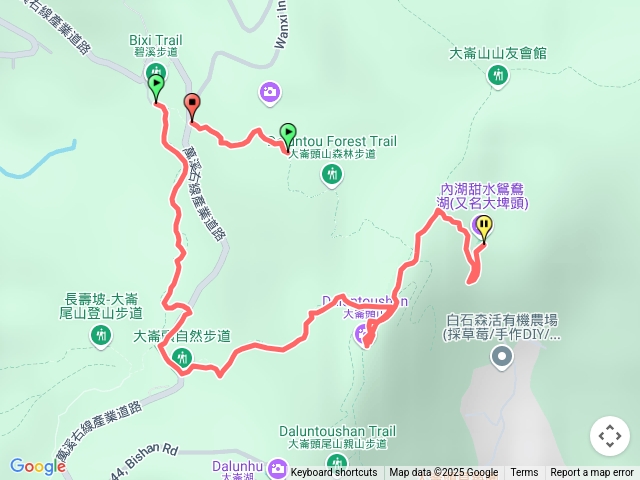 大崙頭山O型
