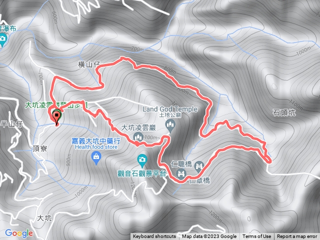 大坑山步道（竹崎 凌雲巖）