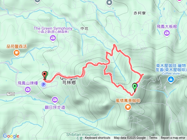 中坑山密徑