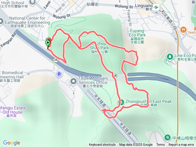 福州山、富陽公園、中埔山東、主峰大O型預覽圖